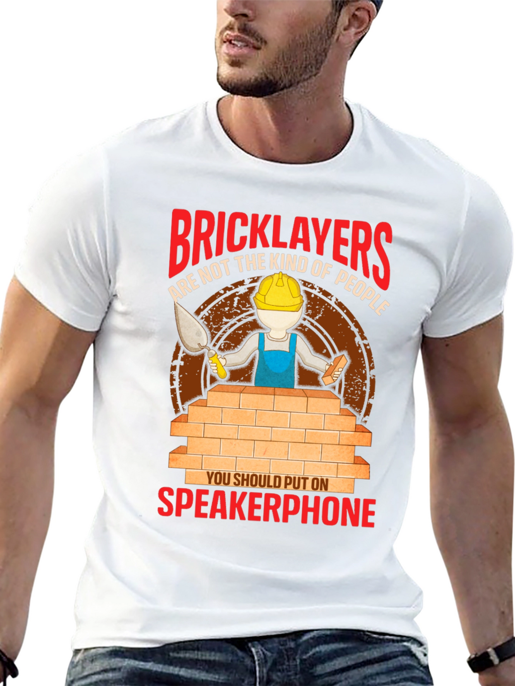 Bricklayers Speakerphone T-Shirt