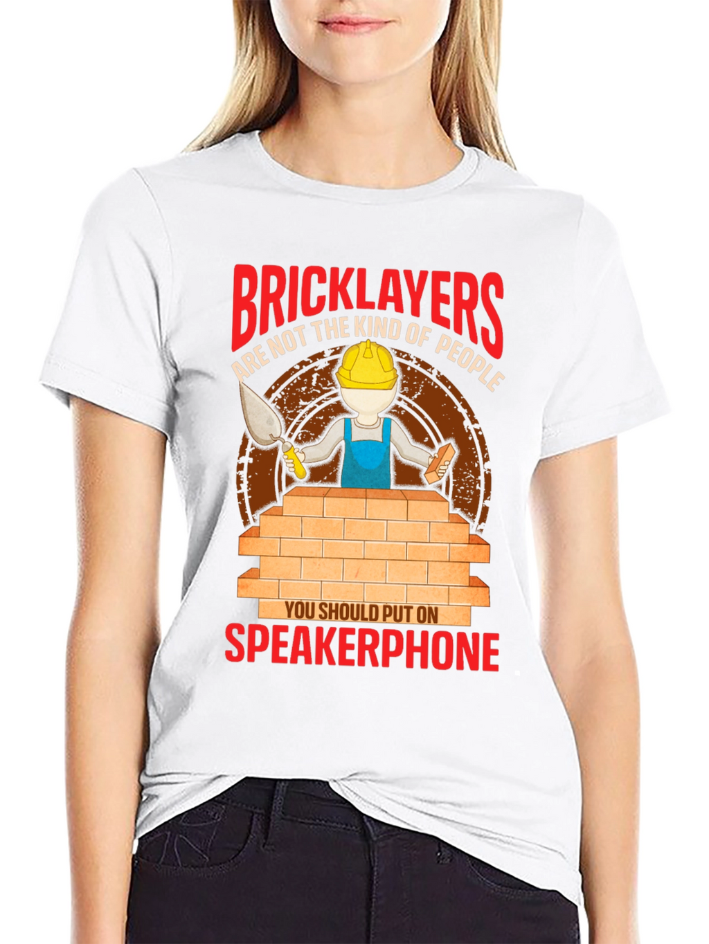Bricklayers Speakerphone T-Shirt