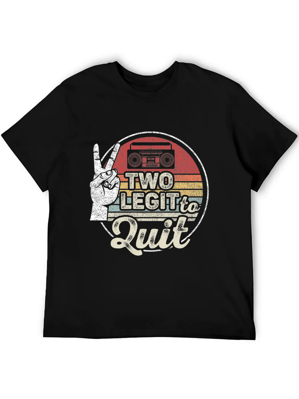2Nd Hip Hop Theme Two Legit To Quit Essential Cotton Tee For Daily Outfits – Unisex Style