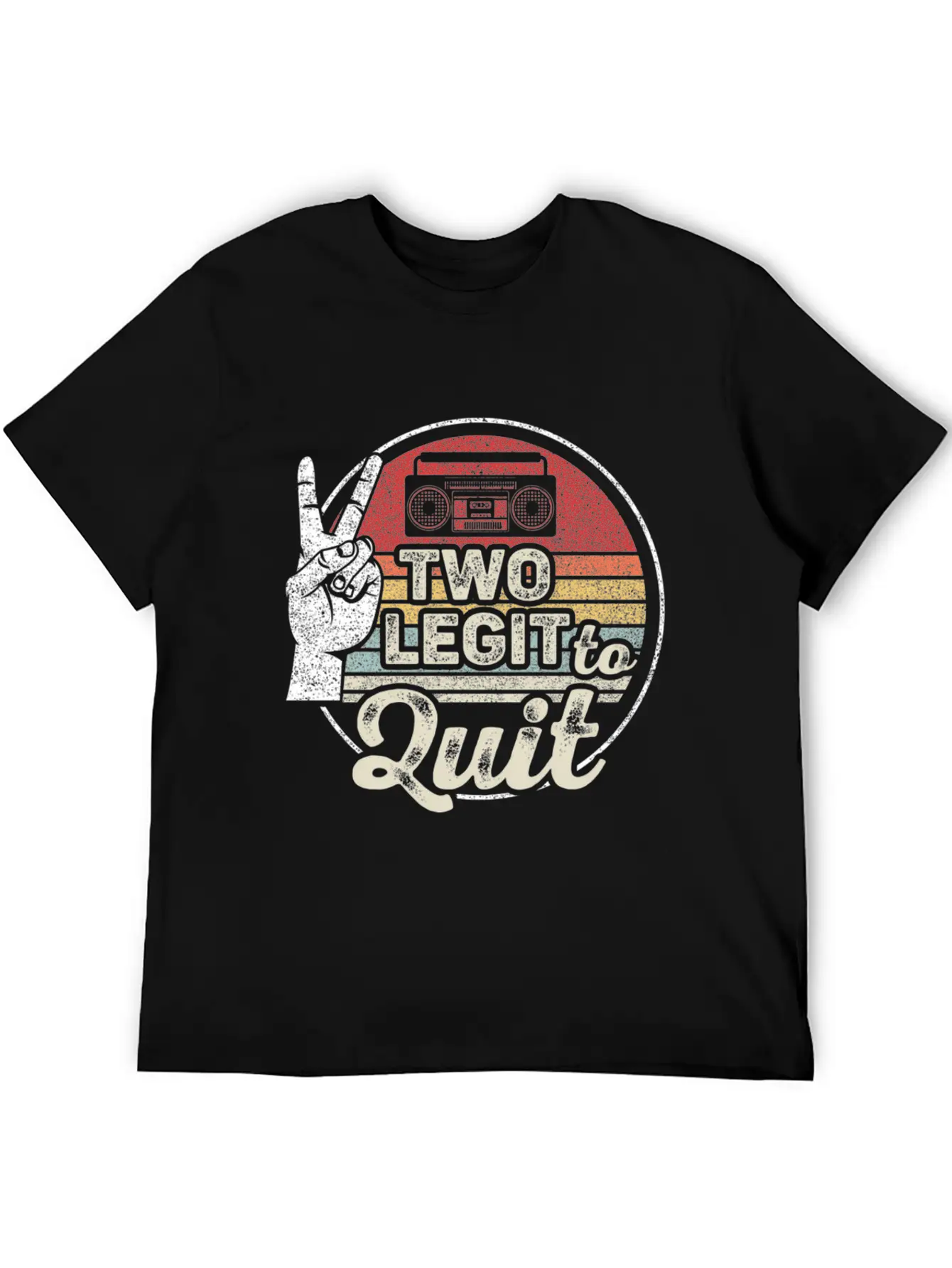2Nd Hip Hop Theme Two Legit To Quit Essential Cotton Tee For Daily Outfits – Unisex Style