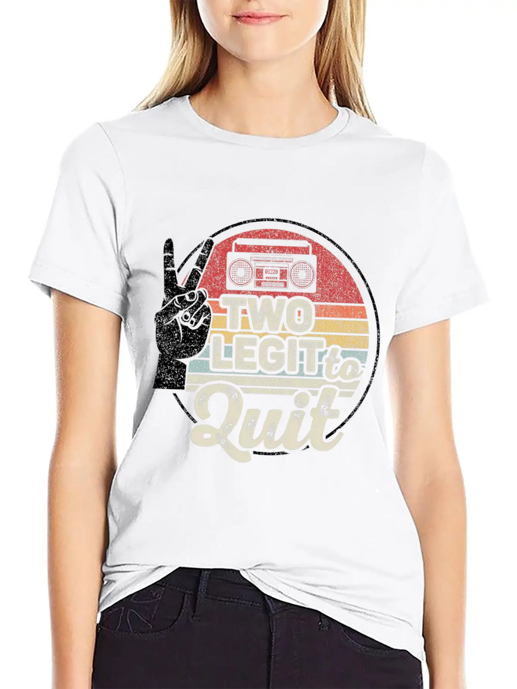 2Nd Hip Hop Theme Two Legit To Quit Essential Cotton Tee For Daily Outfits – Unisex Style