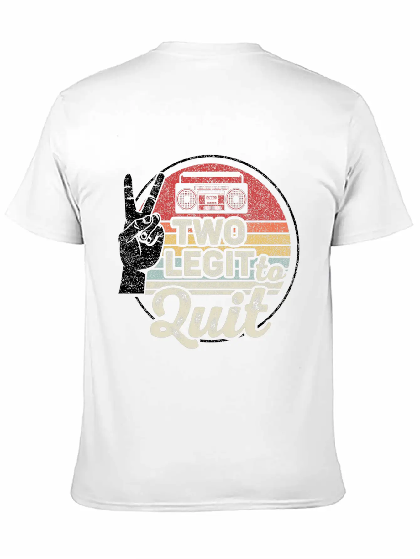 2Nd Hip Hop Theme Two Legit To Quit Essential Cotton Tee For Daily Outfits – Unisex Style