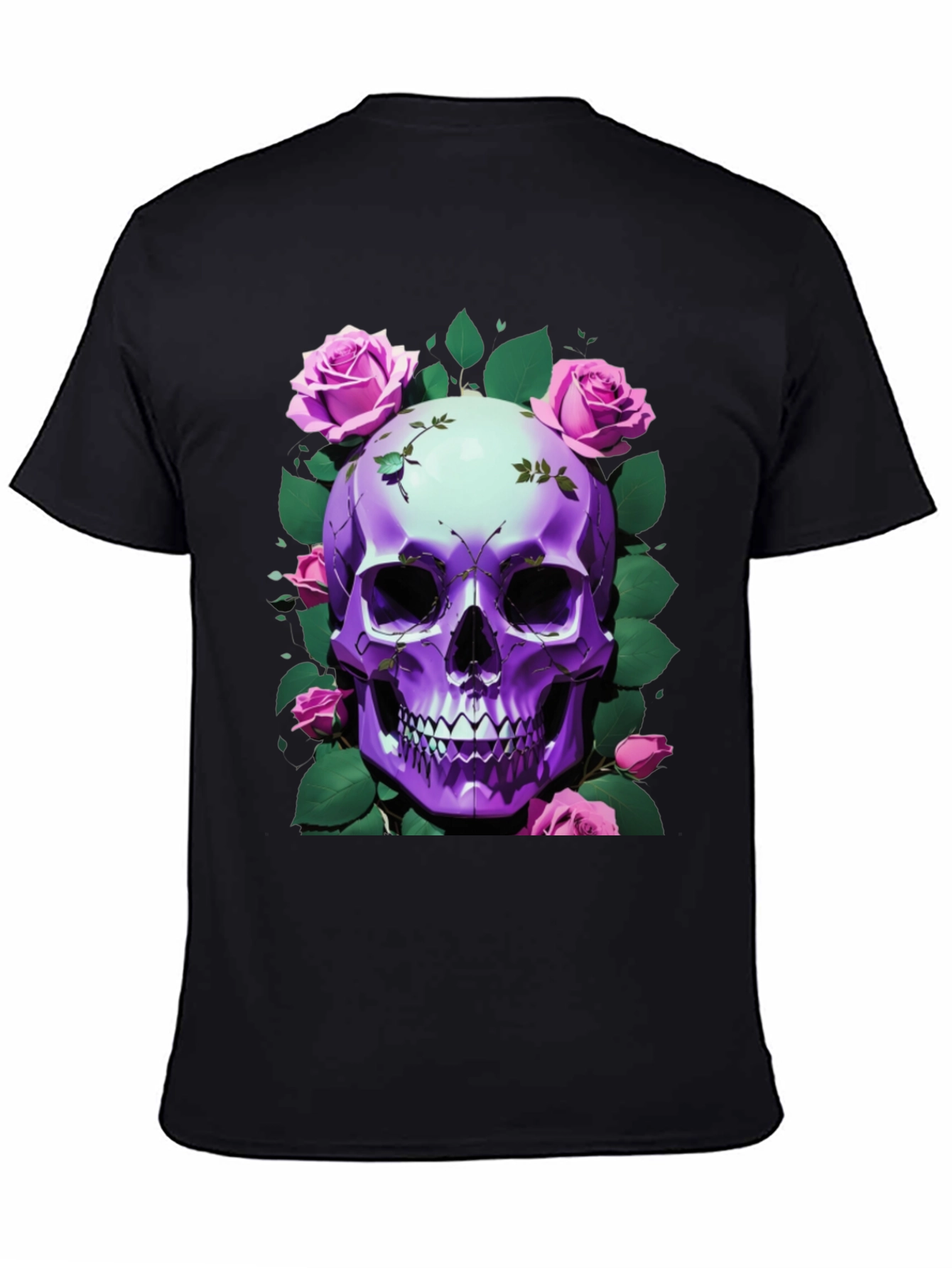 Skull and Roses Graphic Tee
