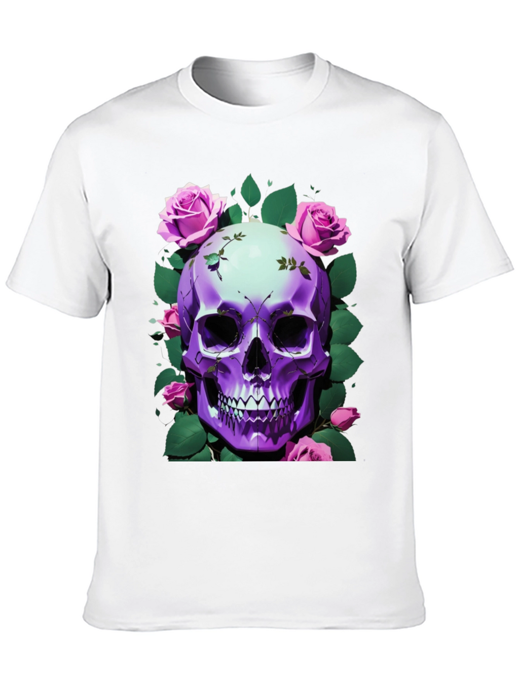 Skull and Roses Graphic Tee