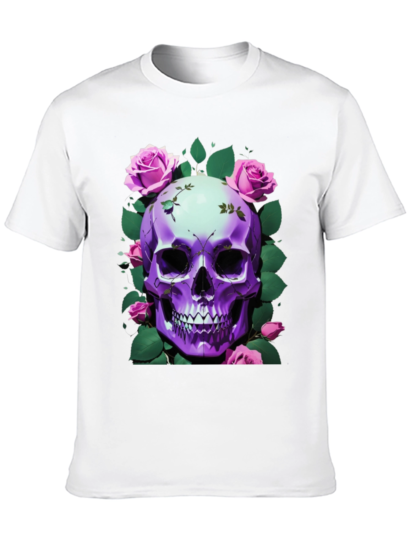 Skull and Roses Graphic Tee