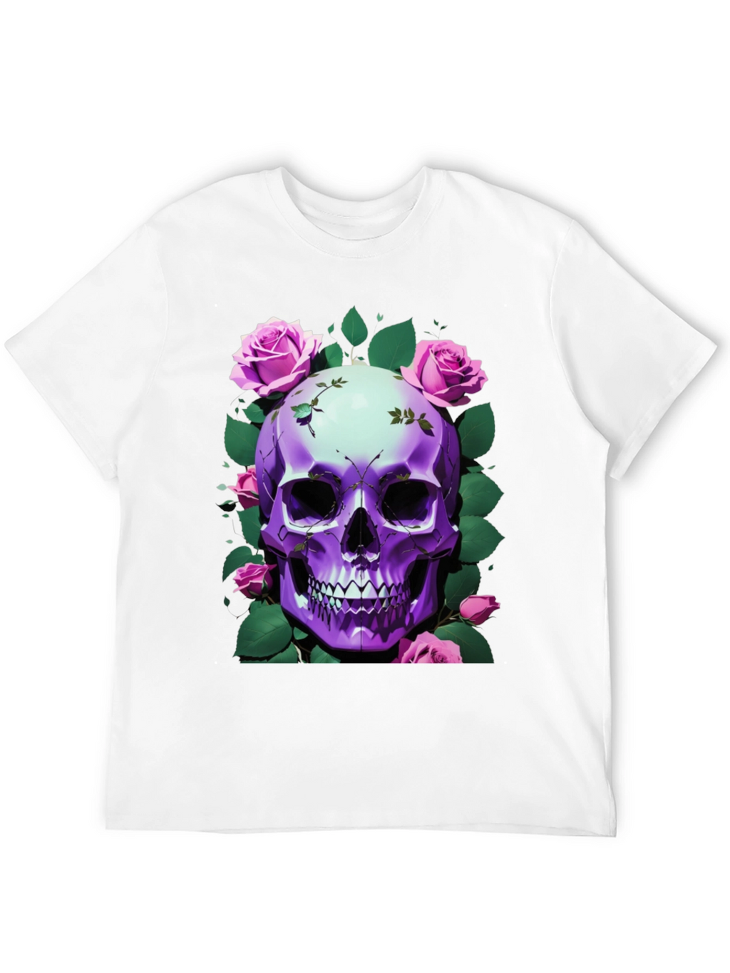 Skull and Roses Graphic Tee