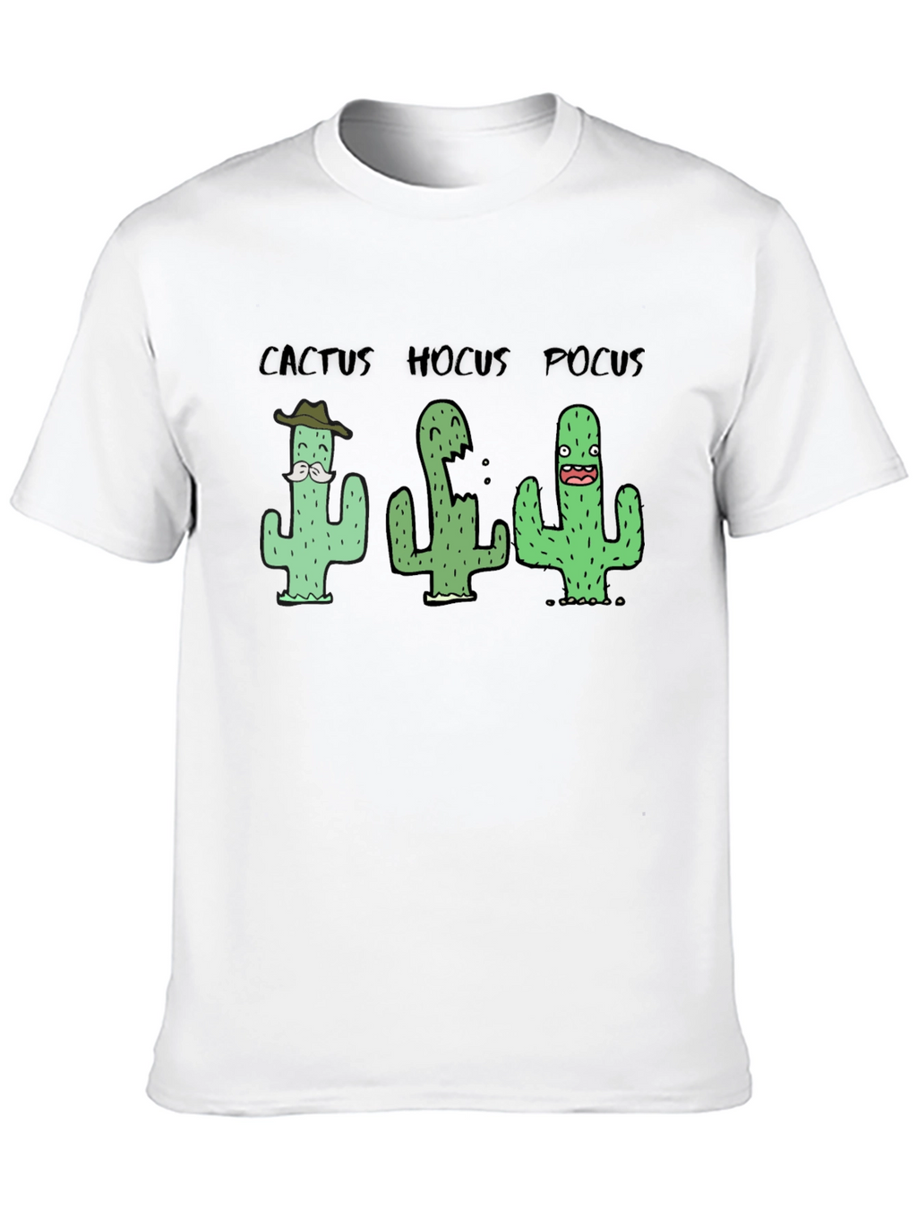 Cactus Hocus Pocus Black T-Shirt