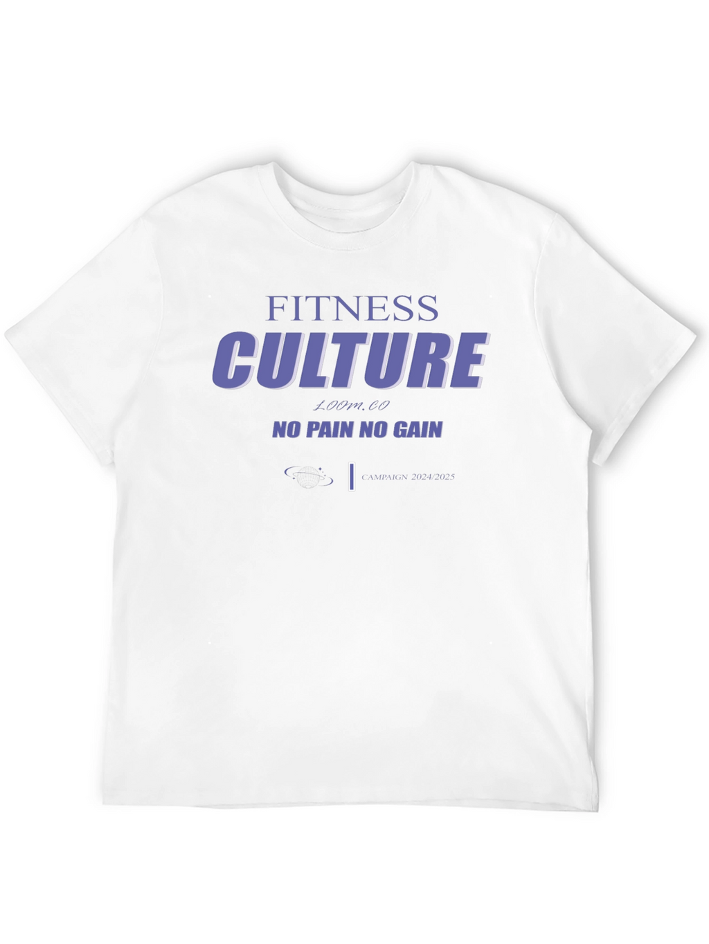 Fitness Culture Black Graphic T-Shirt