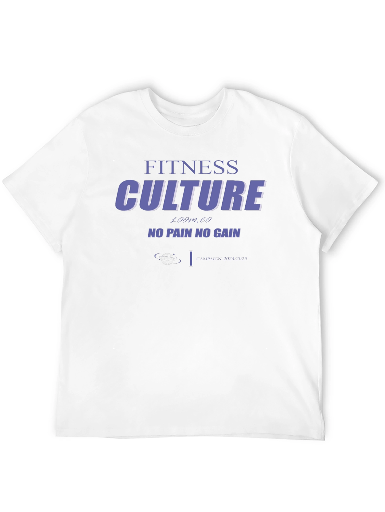 Fitness Culture Black Graphic T-Shirt