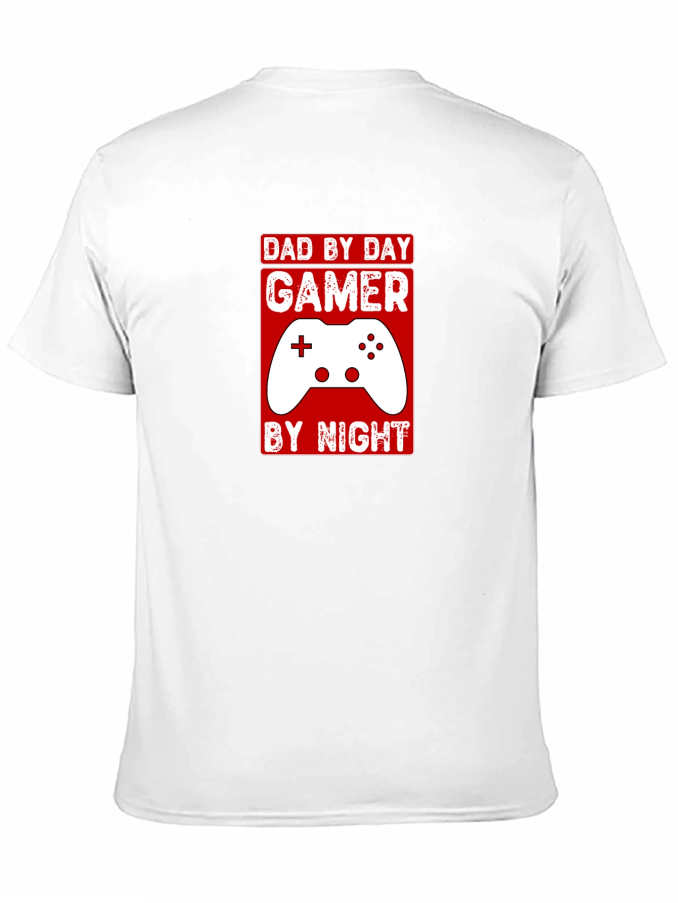 Dad By Day Gamer By Night Graphic T-Shirt