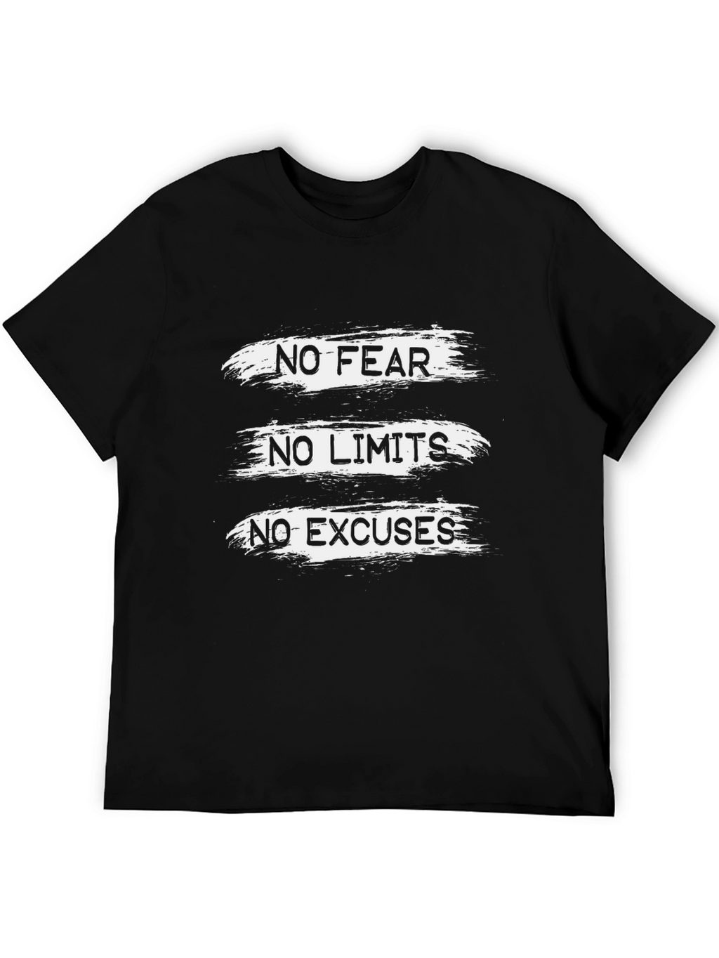 Motivational Graphic T-Shirt: No Fear Limits Excuses