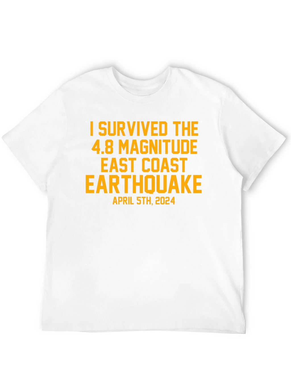 I Survived East Coast Earthquake April 5th 2024 T-Shirt