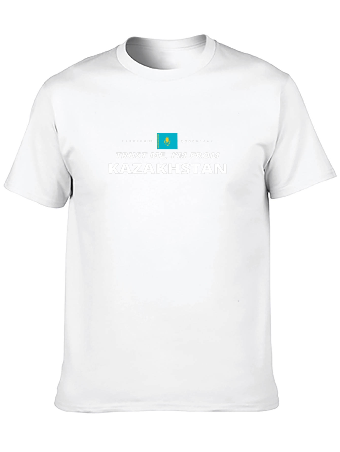 Trust Me Im From Kazakhstan Flag T-Shirt