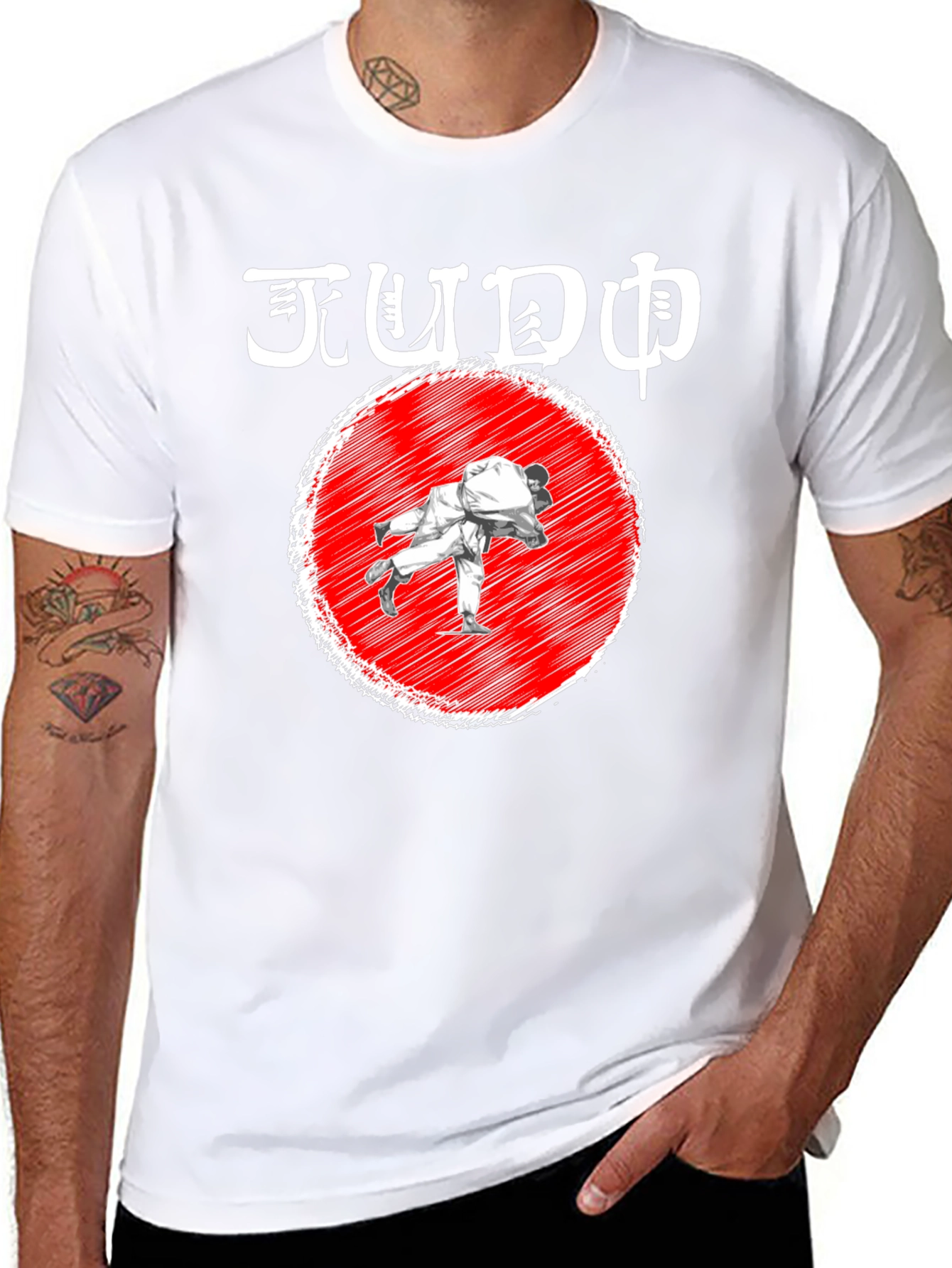 Judo Kanji T-Shirt: Martial Arts Tee