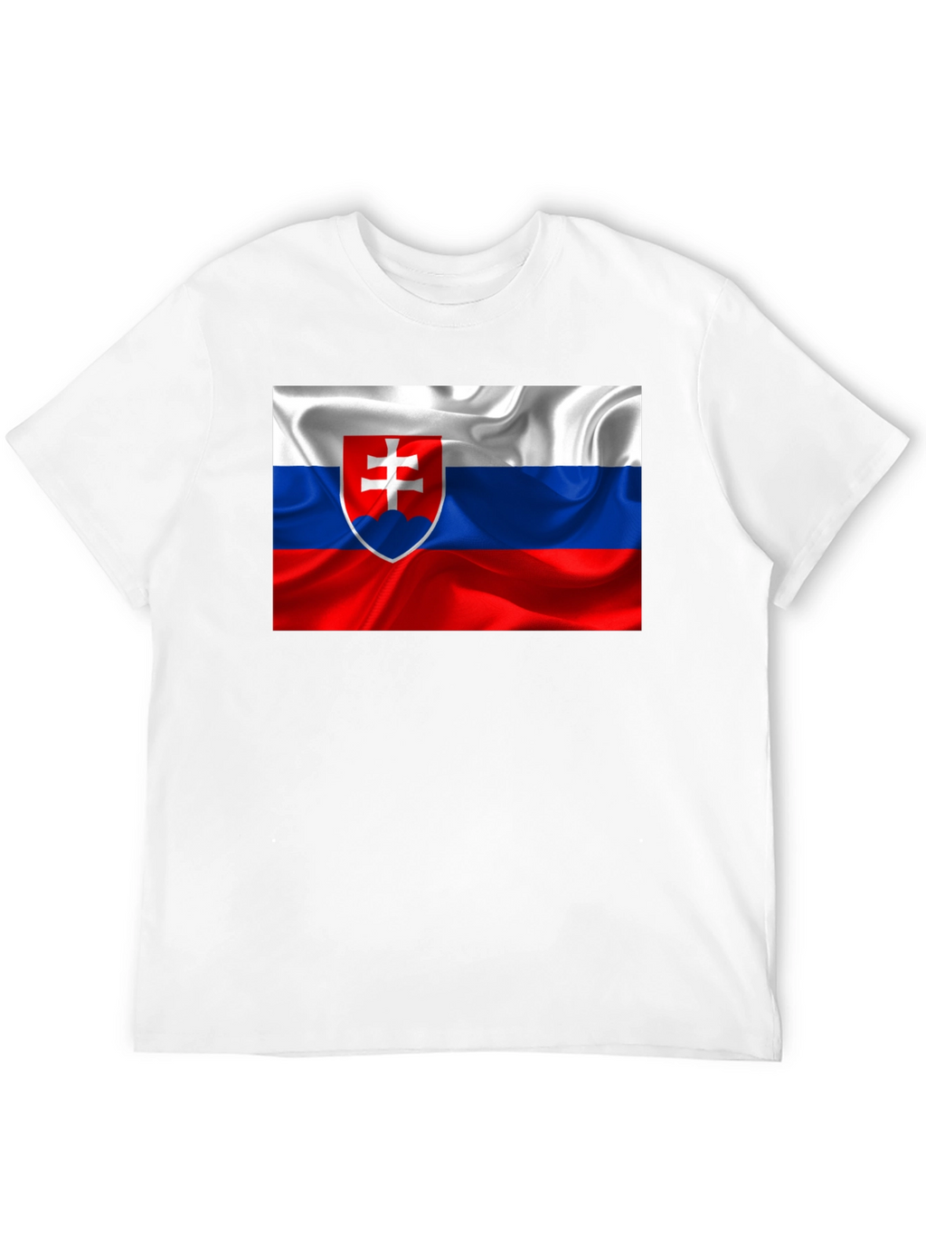 Slovakia Flag Graphic T-Shirt