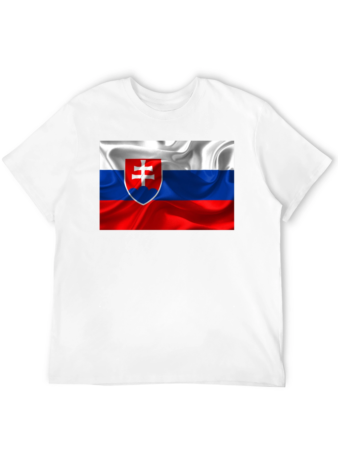 Slovakia Flag Graphic T-Shirt