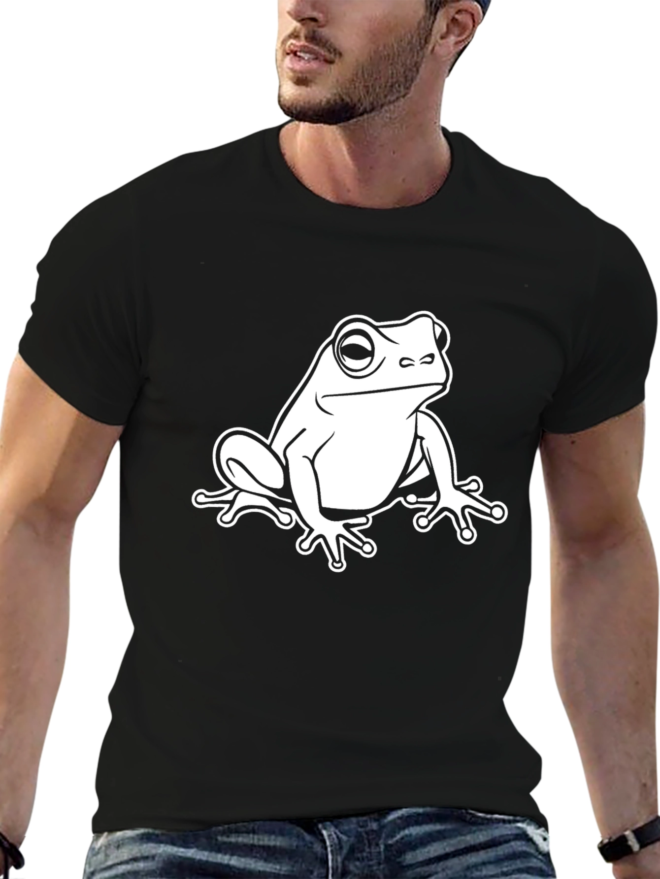 Cool Frog Graphic T-Shirt