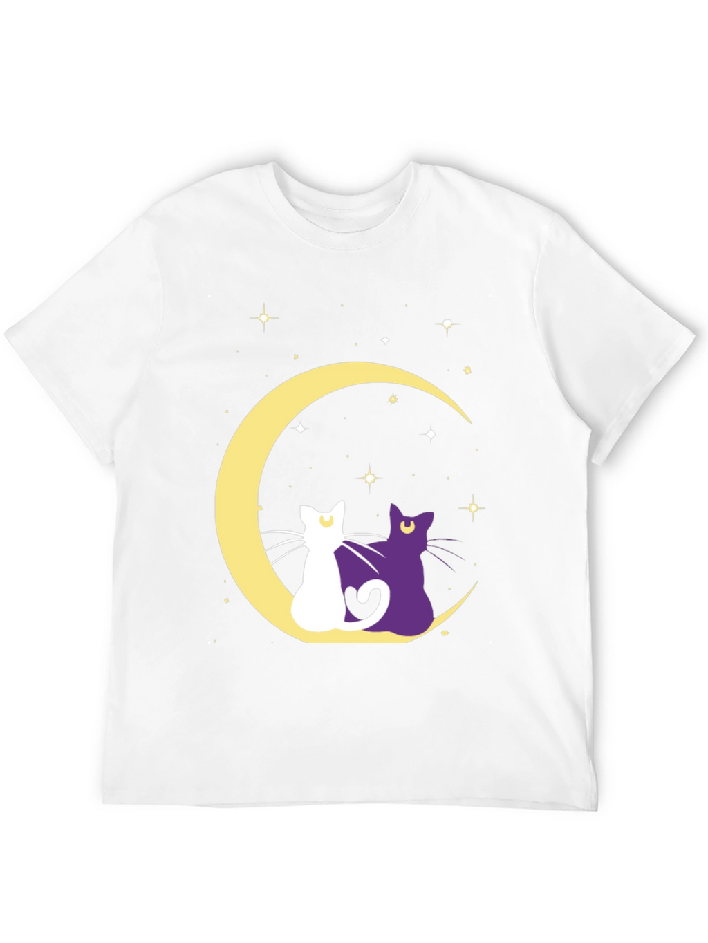 Moon Cats Graphic Tee