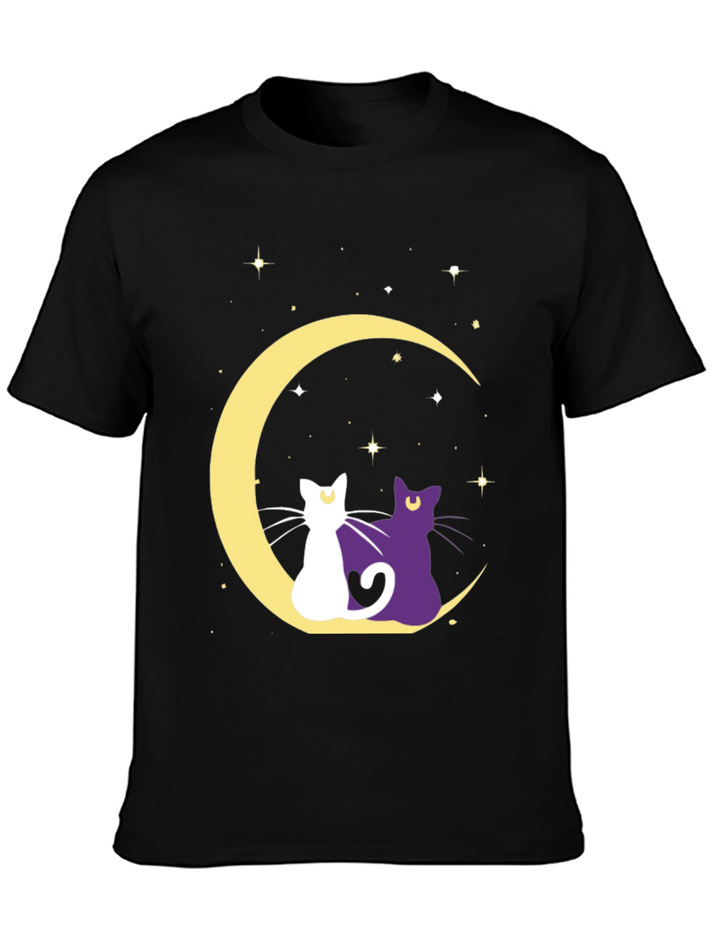 Moon Cats Graphic Tee