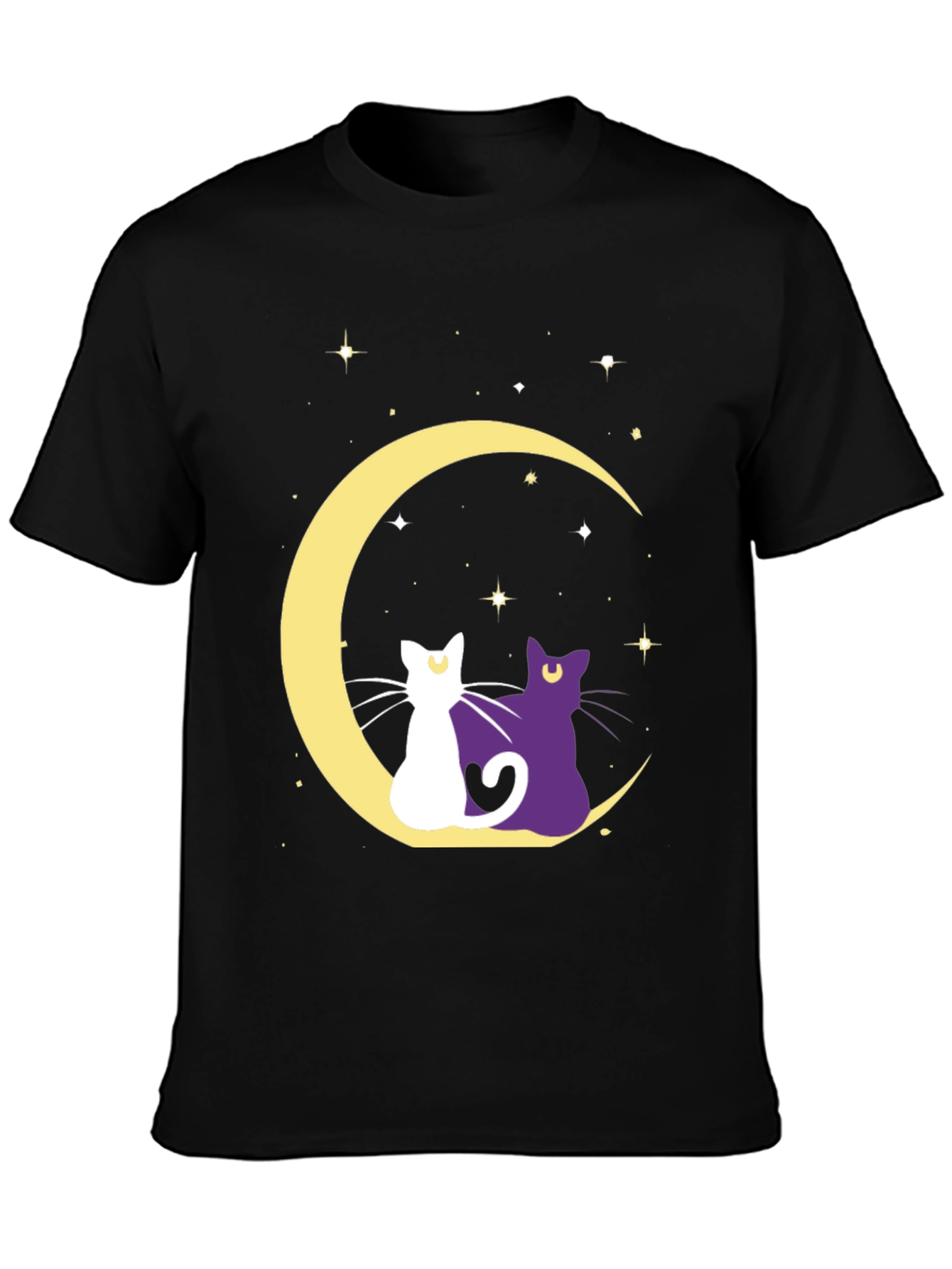 Moon Cats Graphic Tee