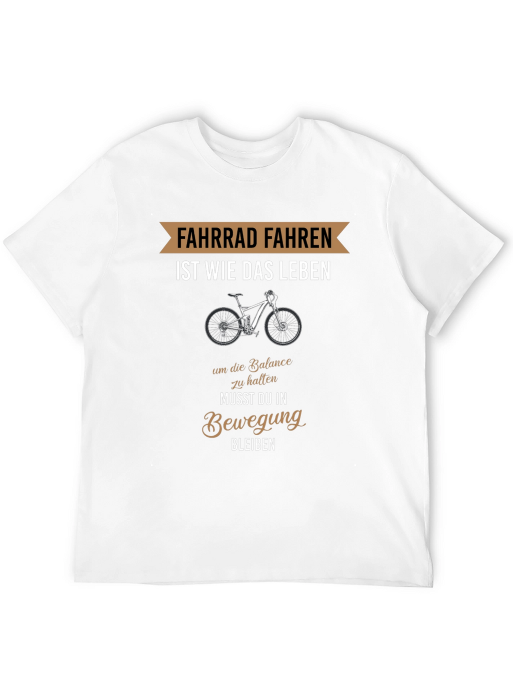 Cycling is Like Life T-Shirt