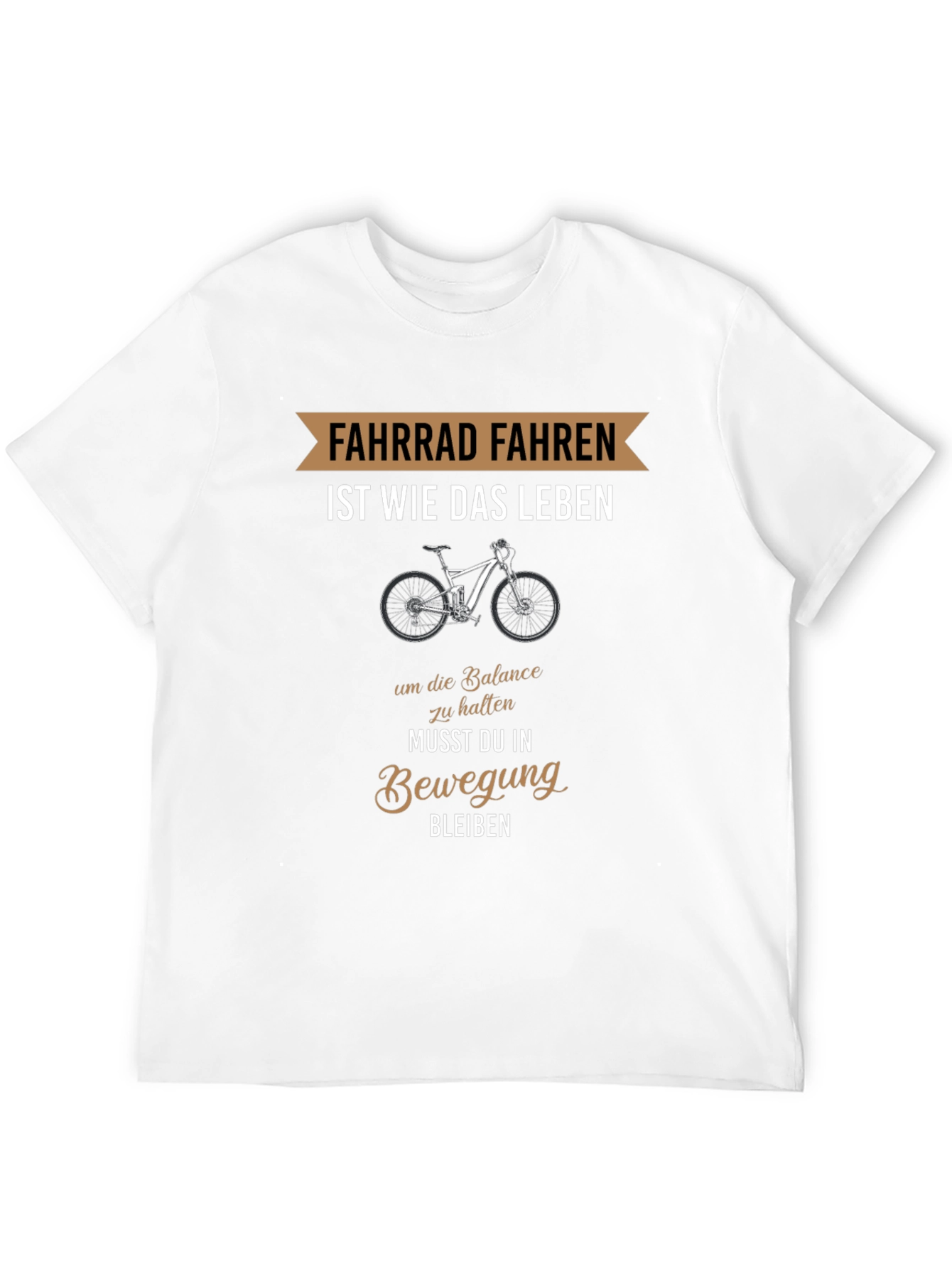 Cycling is Like Life T-Shirt