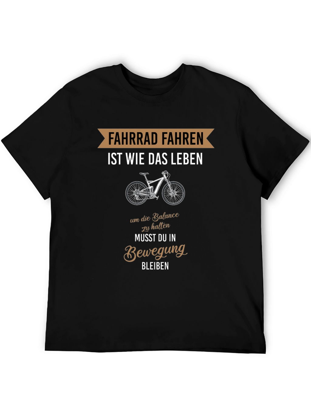 Cycling is Like Life T-Shirt