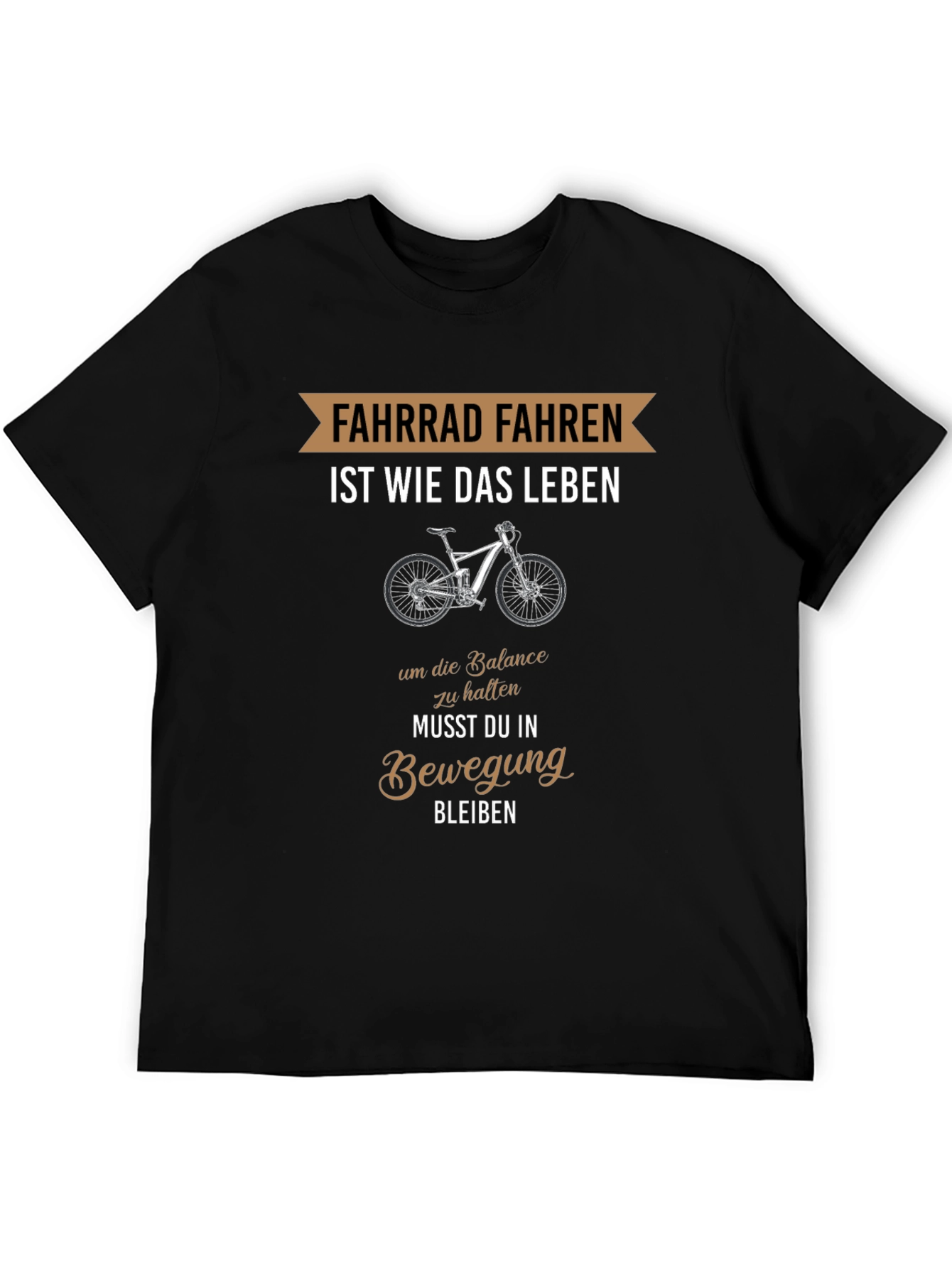 Cycling is Like Life T-Shirt