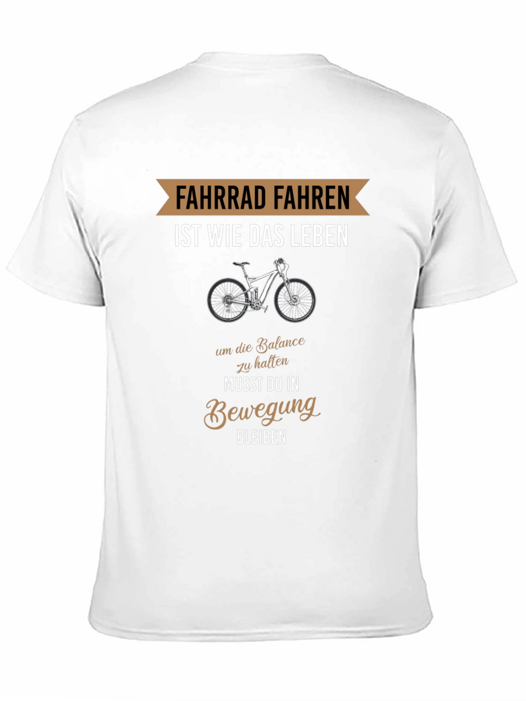 Cycling is Like Life T-Shirt