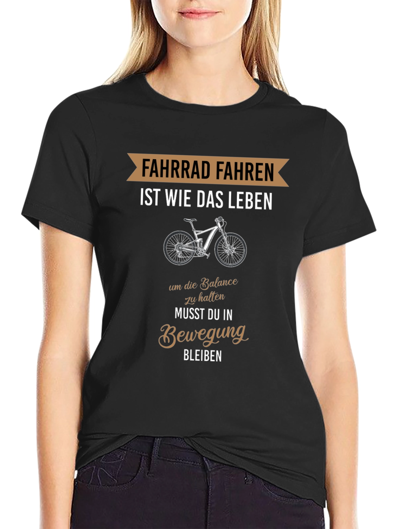 Cycling is Like Life T-Shirt