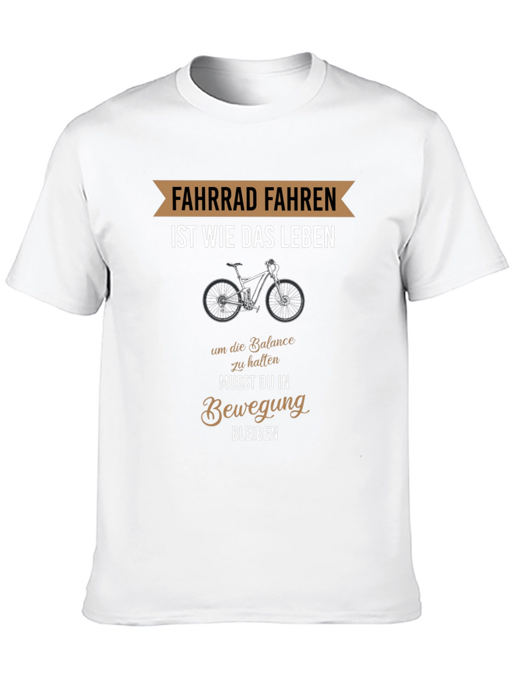 Cycling is Like Life T-Shirt