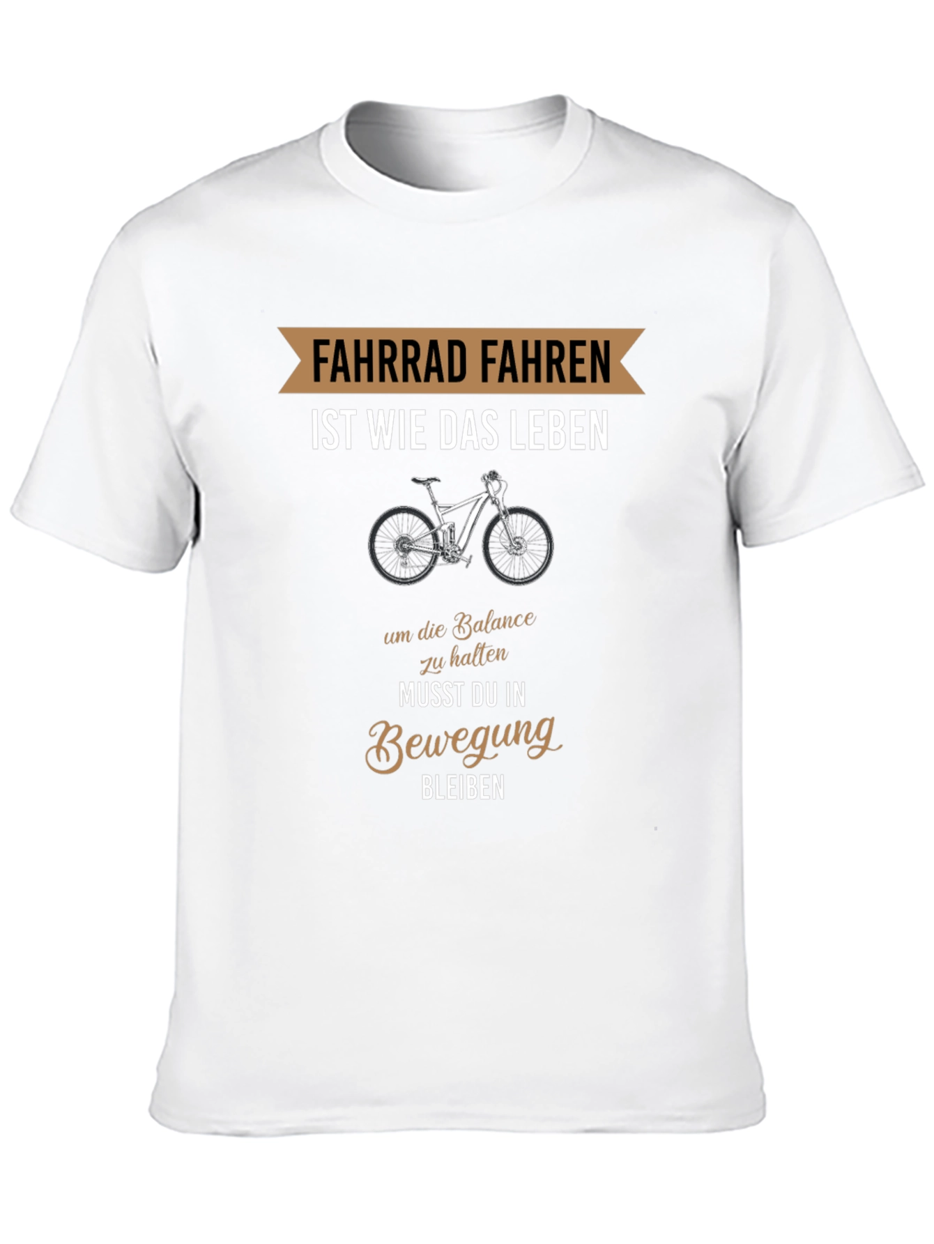Cycling is Like Life T-Shirt