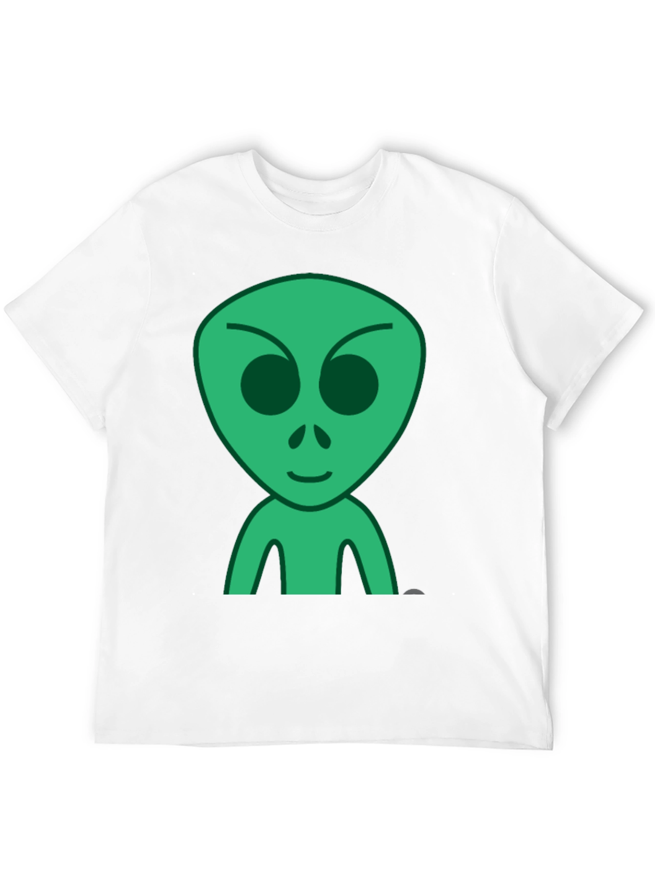 Alien Graphic Black T-Shirt