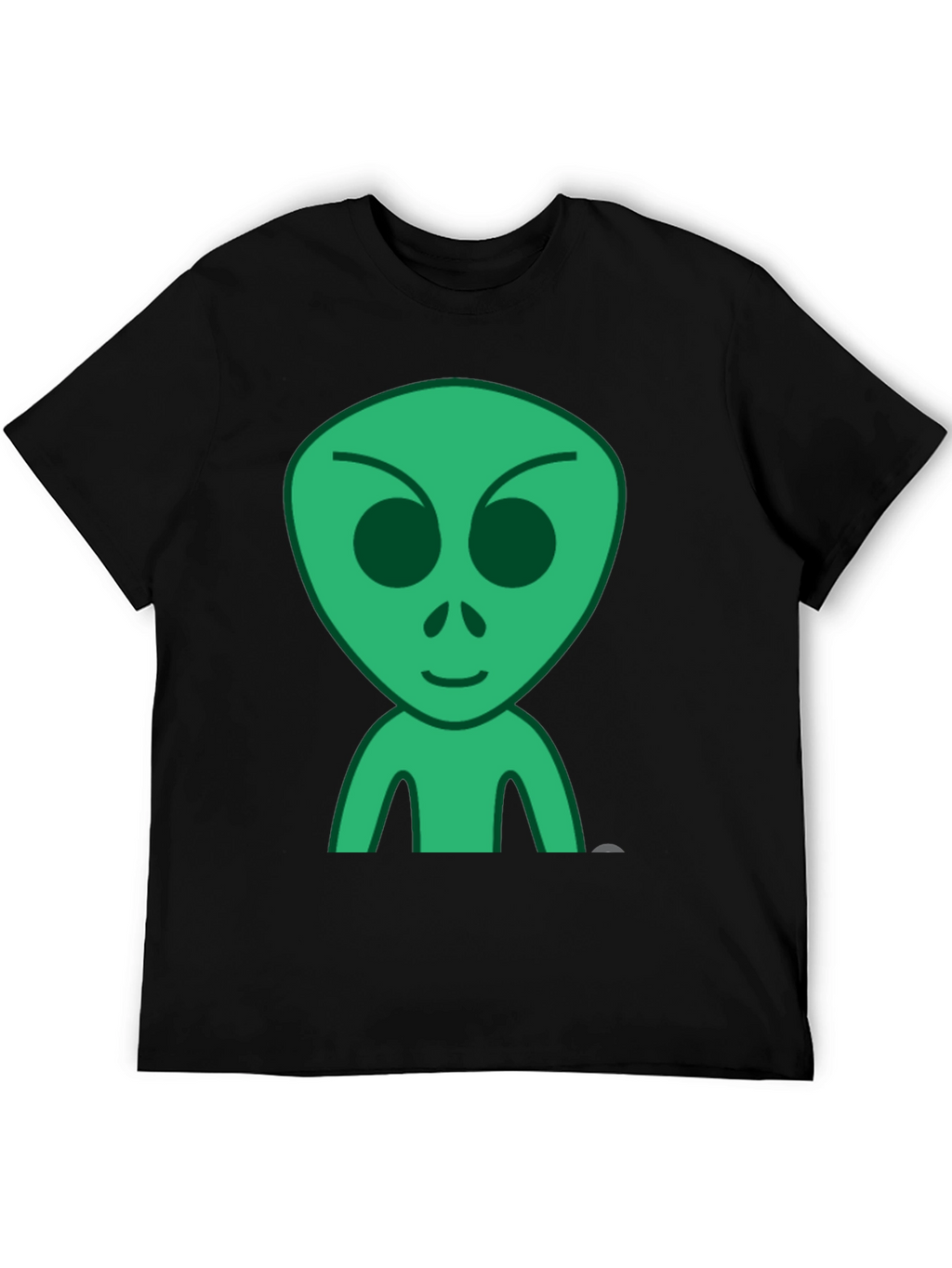 Alien Graphic Black T-Shirt
