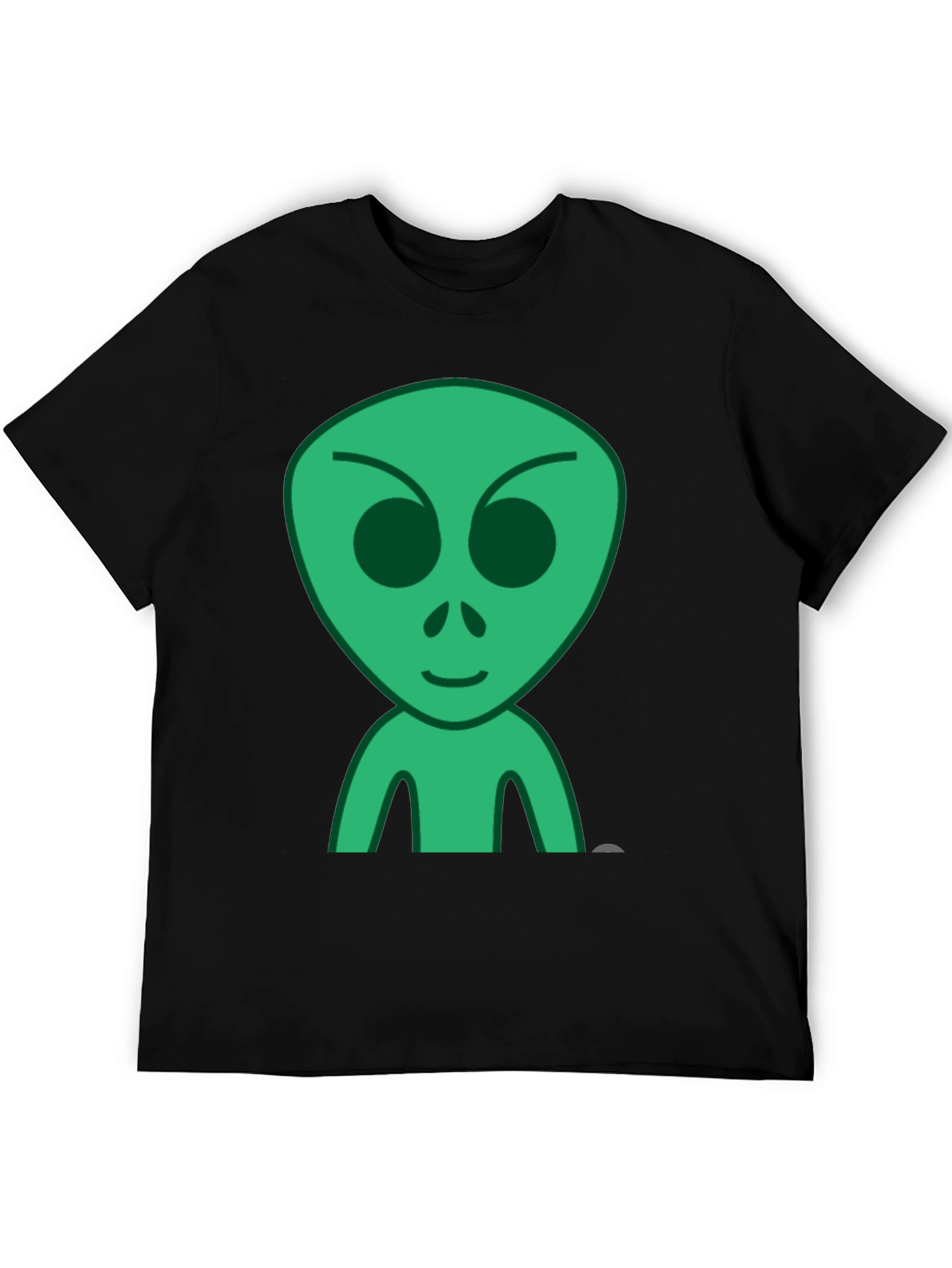 Alien Graphic Black T-Shirt