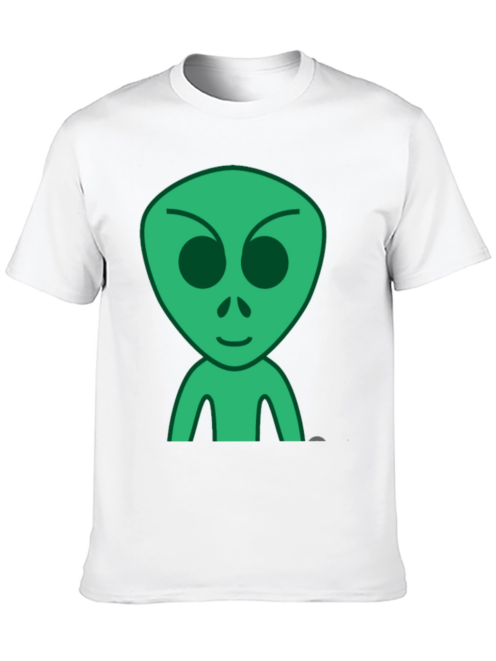 Alien Graphic Black T-Shirt