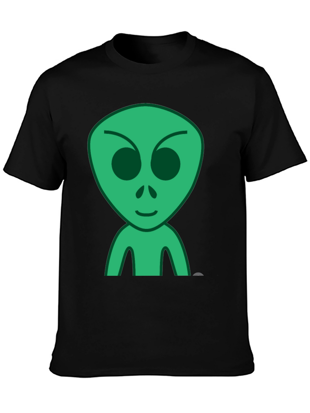 Alien Graphic Black T-Shirt