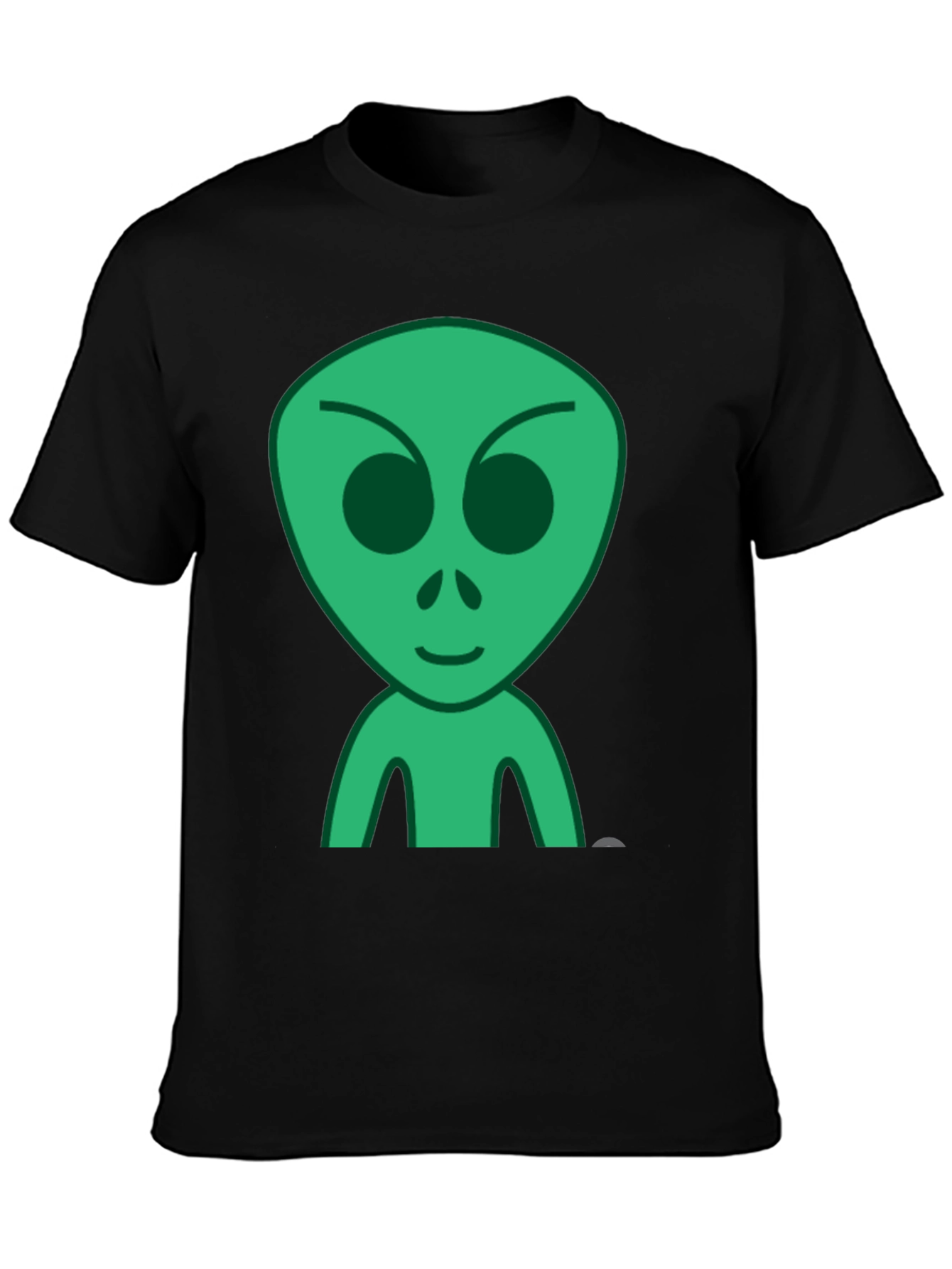 Alien Graphic Black T-Shirt