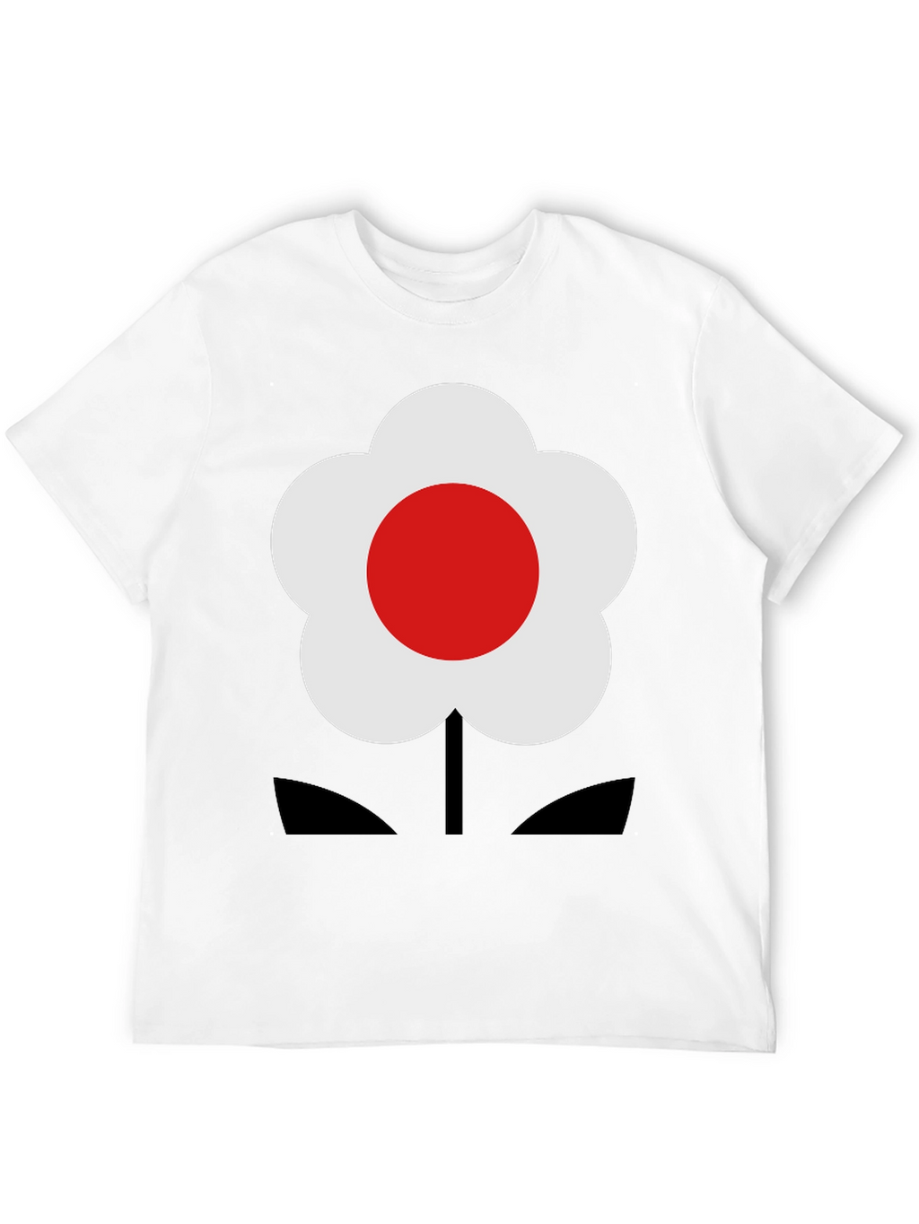 Modern Flower Graphic T-Shirt
