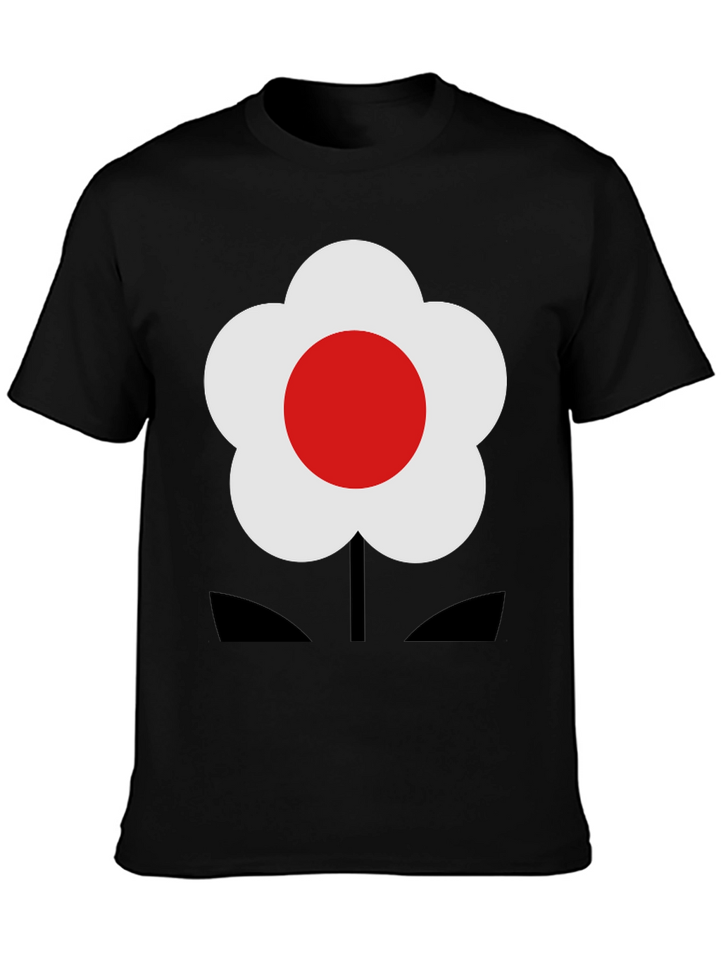 Modern Flower Graphic T-Shirt