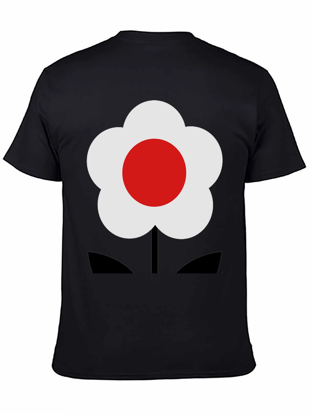 Modern Flower Graphic T-Shirt