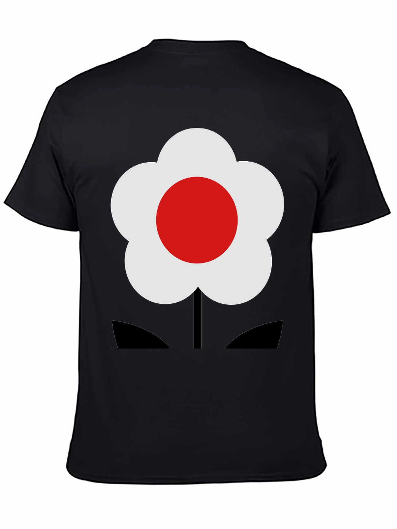 Modern Flower Graphic T-Shirt