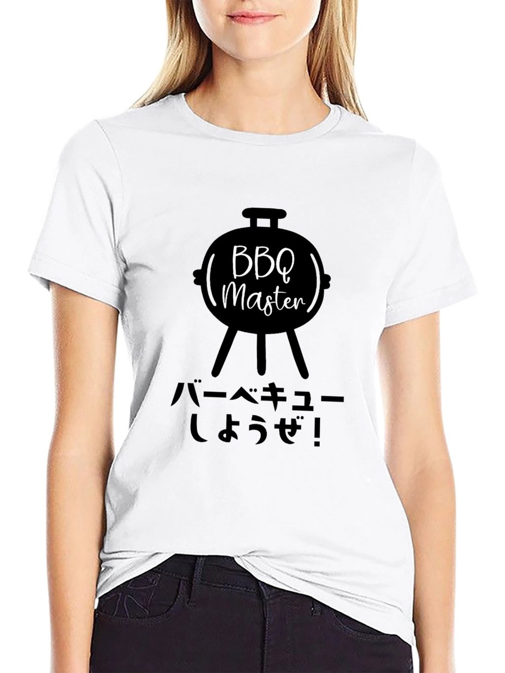 BBQ Master Graphic Tee - Japanese Style