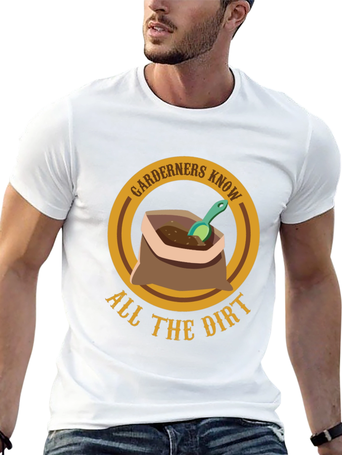 Gardeners Know All The Dirt T-Shirt - Gardening Humor Tee