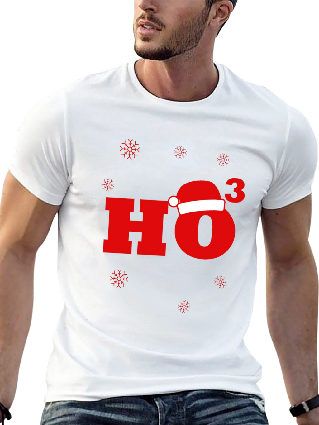 Festive Ho Ho Ho Christmas T-Shirt