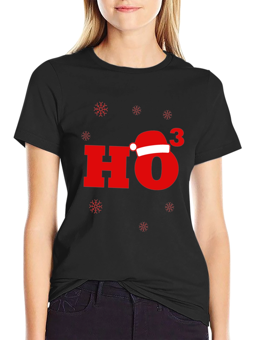 Festive Ho Ho Ho Christmas T-Shirt