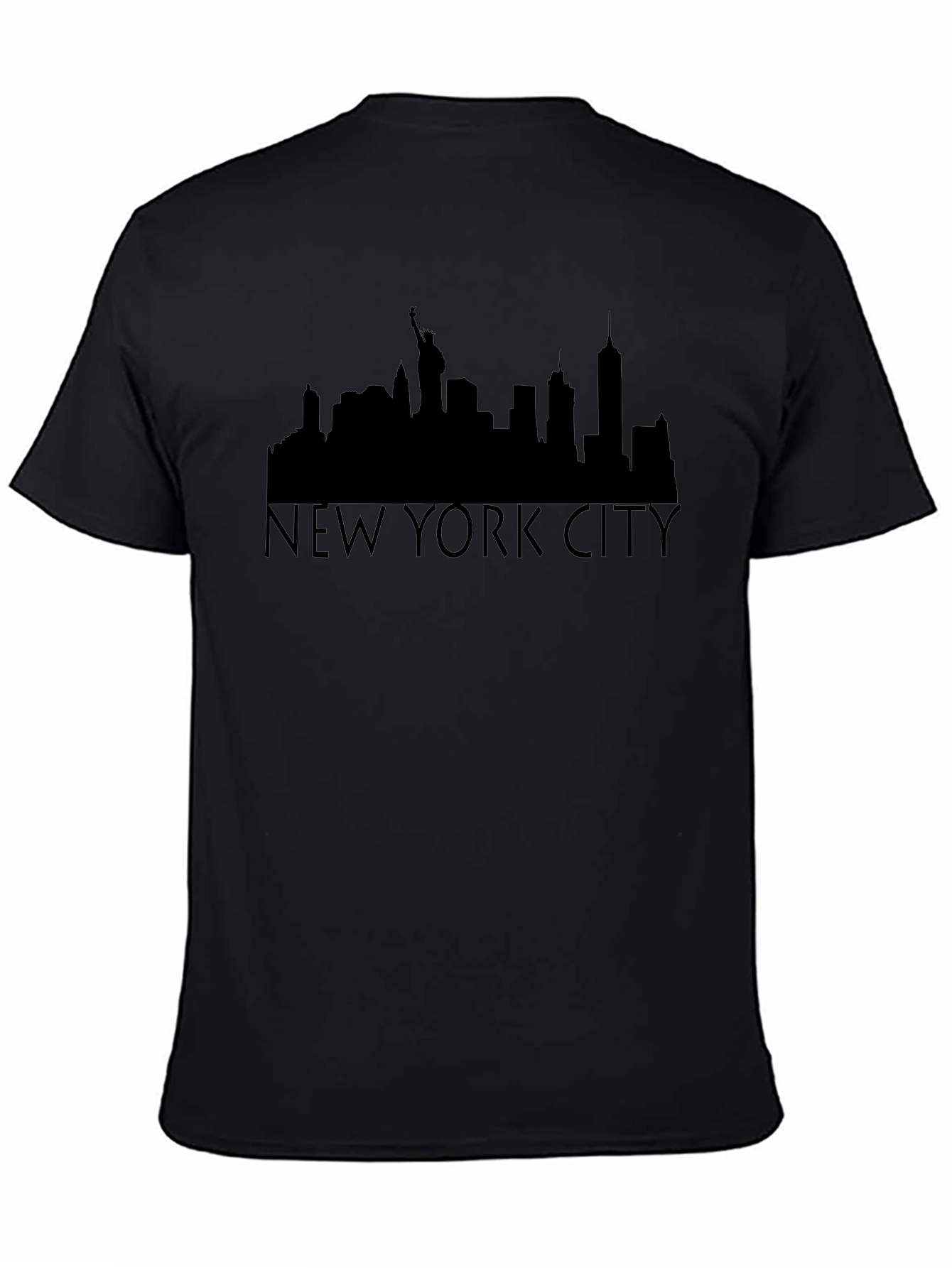 NYC Skyline T-Shirt - Black
