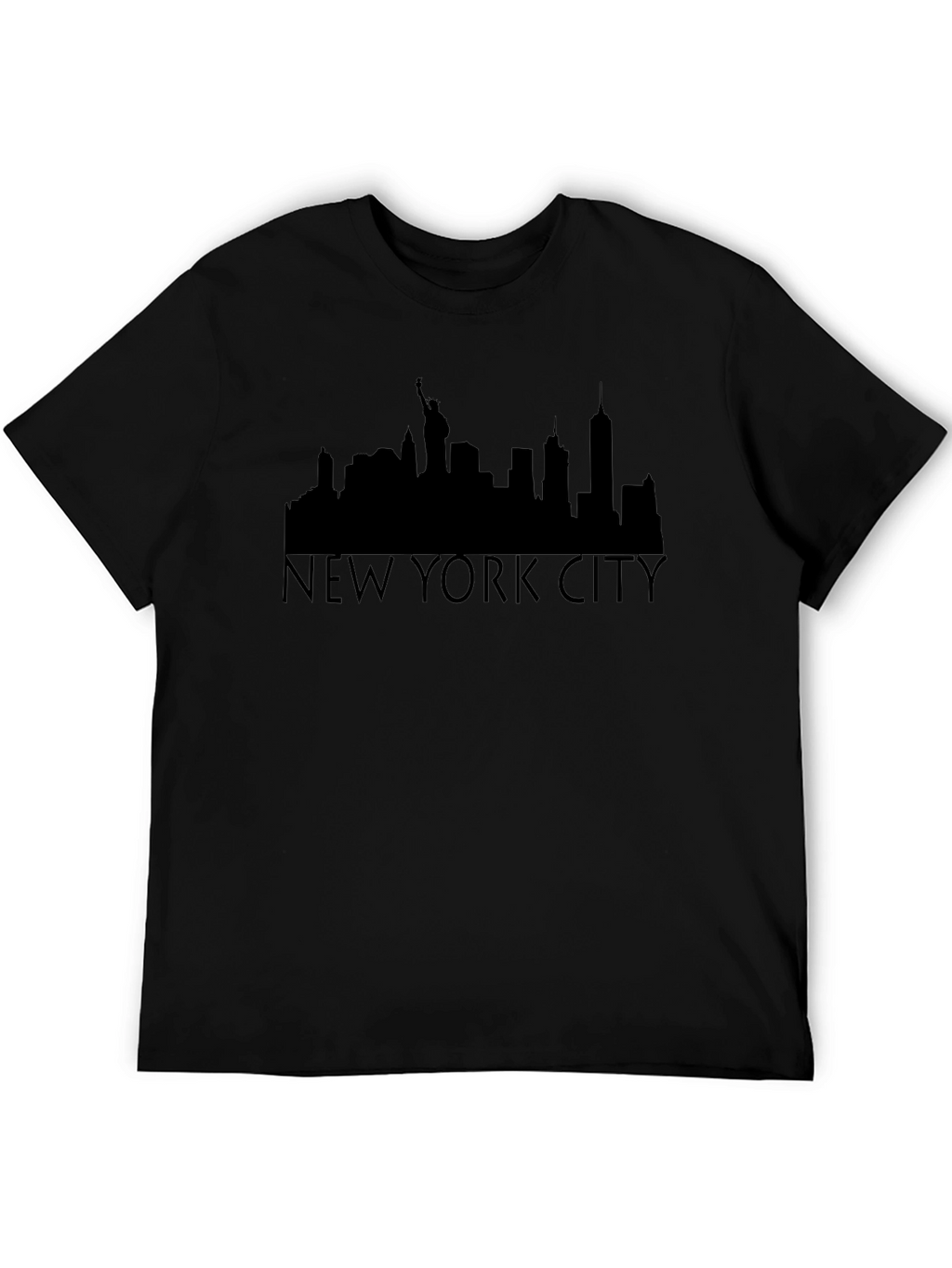 NYC Skyline T-Shirt - Black