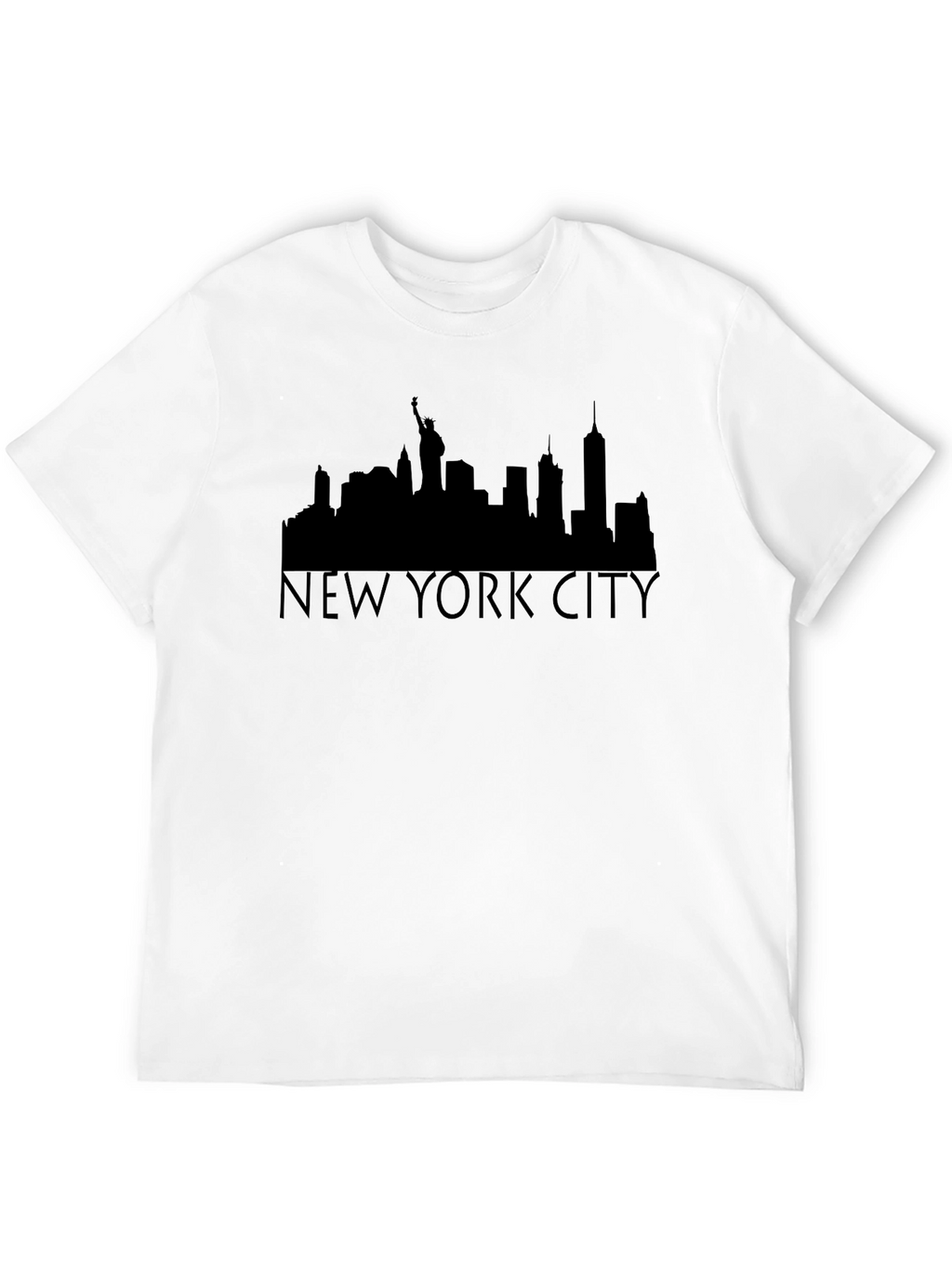 NYC Skyline T-Shirt - Black