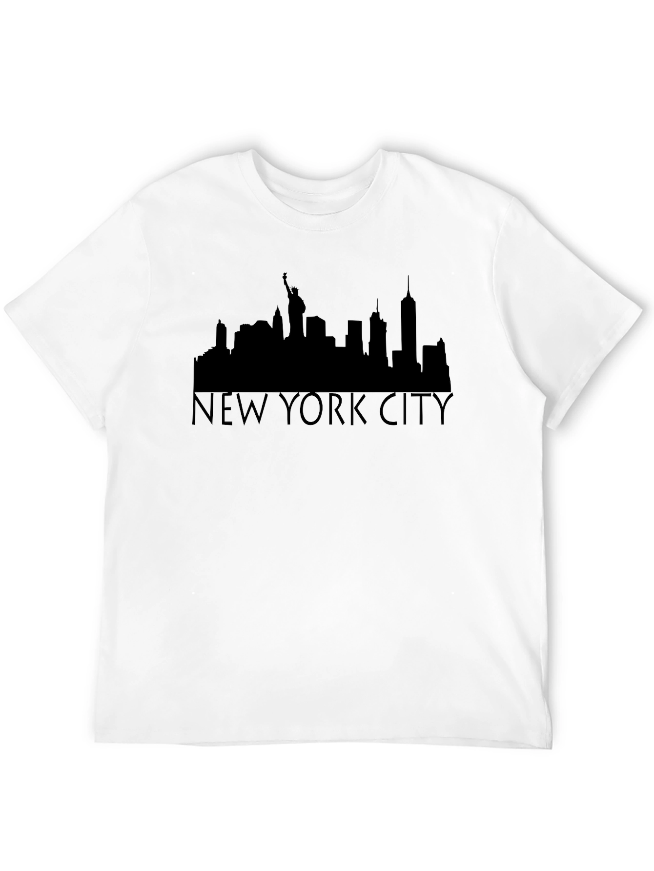 NYC Skyline T-Shirt - Black